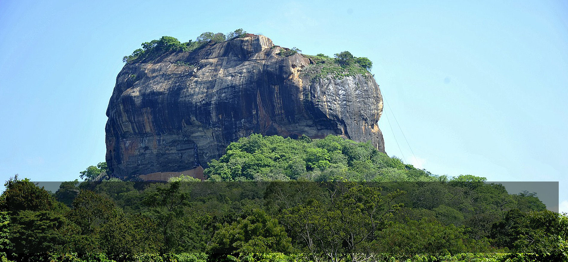 an ancient rock,sigiriya, sri lanka